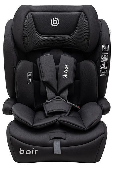 Купити Автокрісло Bair Slider I-size Iso-fix BS-01 Total Black 3 999 грн недорого, дешево