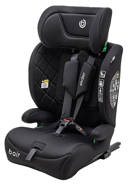 Купити Автокрісло Bair Slider I-size Iso-fix BS-01 Total Black 3 999 грн недорого, дешево