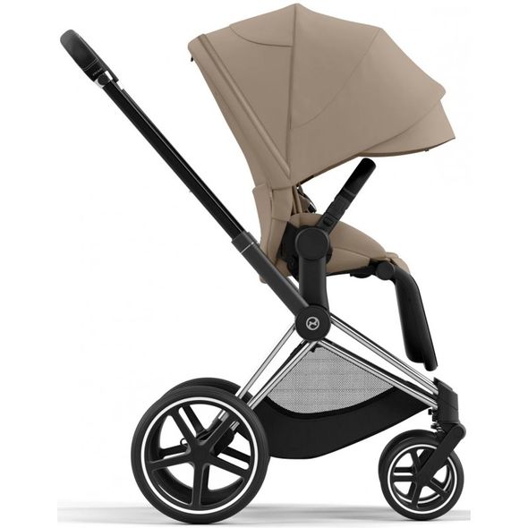 Купити Коляска дитяча 2 в 1 Cybex Priam Cozy Beige шасі Chrome Black 51 600 грн недорого, дешево