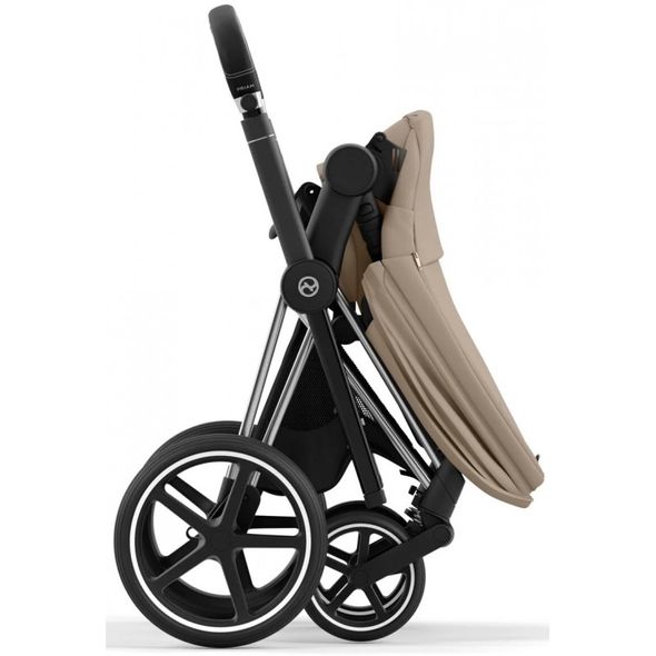 Купити Коляска дитяча 2 в 1 Cybex Priam Cozy Beige шасі Chrome Black 51 600 грн недорого, дешево