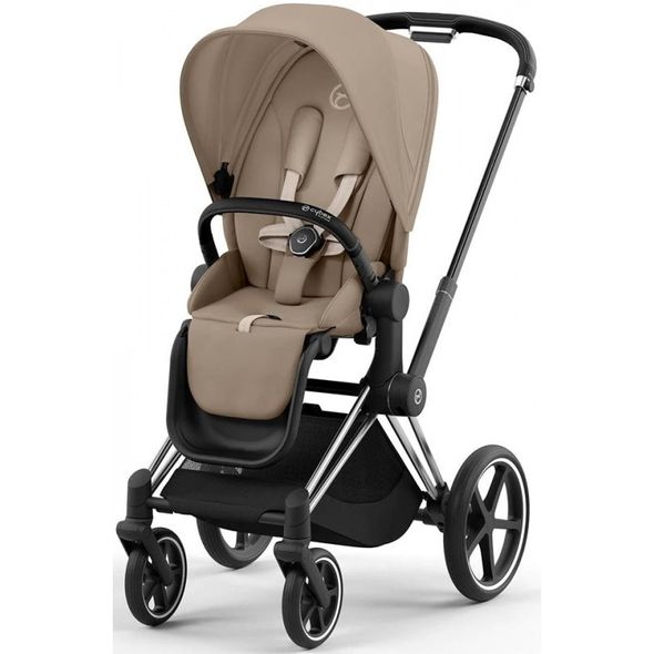 Купити Коляска дитяча 2 в 1 Cybex Priam Cozy Beige шасі Chrome Black 51 600 грн недорого, дешево