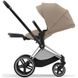 Купити Коляска дитяча 2 в 1 Cybex Priam Cozy Beige шасі Chrome Black 51 600 грн недорого