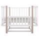 Купити Ліжко Babyroom Місяць LU-2 маятник білий/капучино 6 999 грн недорого