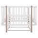 Купити Ліжко Babyroom Місяць LU-2 маятник білий/капучино 6 999 грн недорого