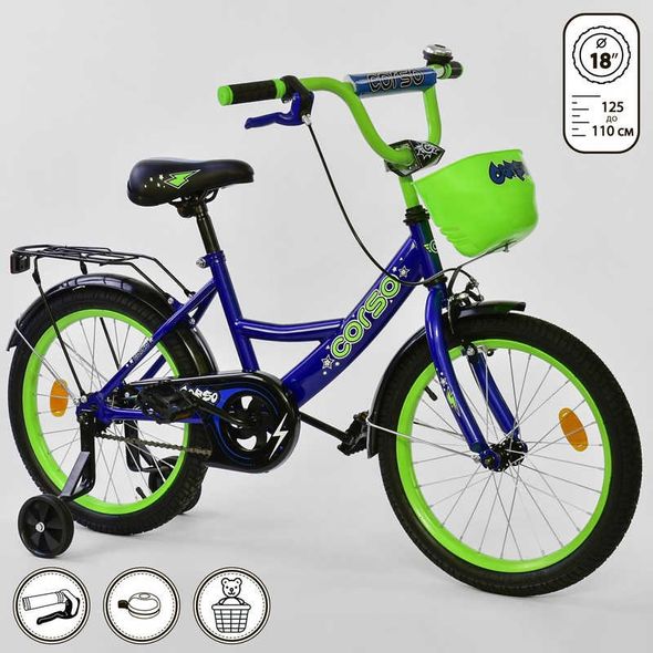 Купить Велосипед 2-х колёсный CORSO 18" G-18620 1 595 грн недорого