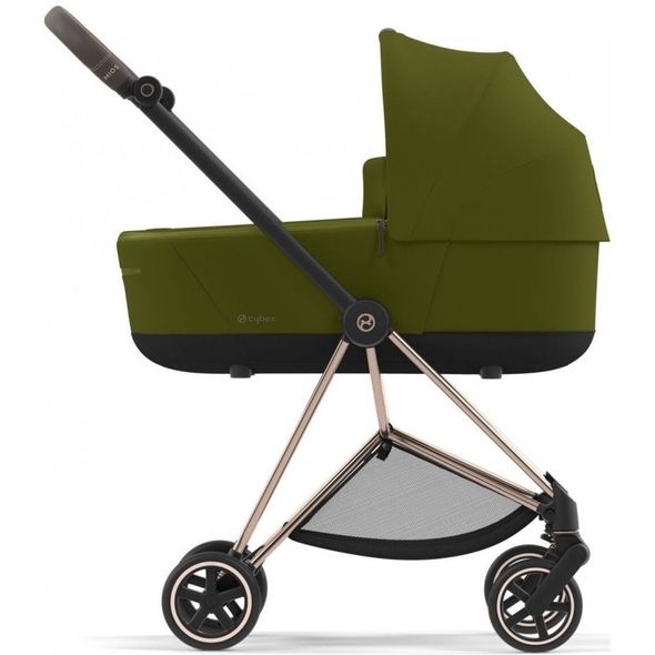 Купити Коляска дитяча 2 в 1 Cybex Mios Lux Khaki Green шасі Rose Gold 36 590 грн недорого, дешево