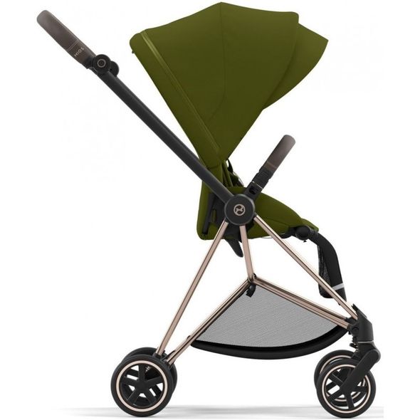 Купити Коляска дитяча 2 в 1 Cybex Mios Lux Khaki Green шасі Rose Gold 36 590 грн недорого, дешево