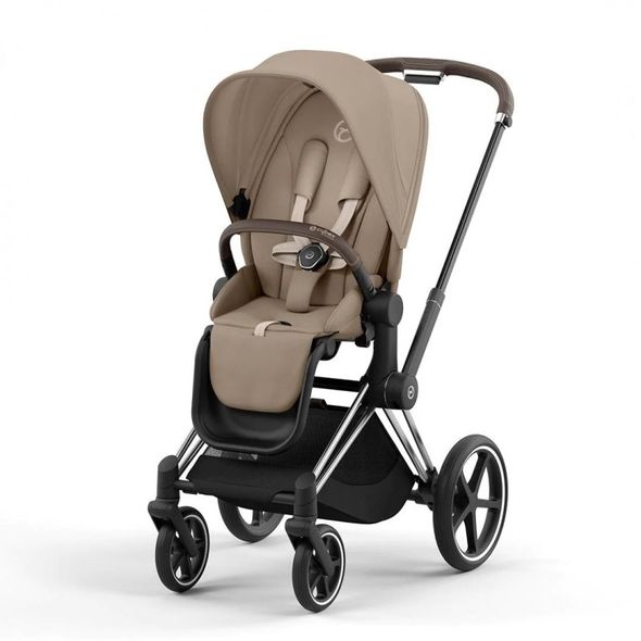 Купити Коляска дитяча 2 в 1 Cybex Priam Cozy Beige шасі Chrome Brown 51 600 грн недорого, дешево