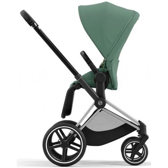 Купити Коляска дитяча 2 в 1 Cybex Priam Leaf Green шасі Chrome Black 51 600 грн недорого, дешево