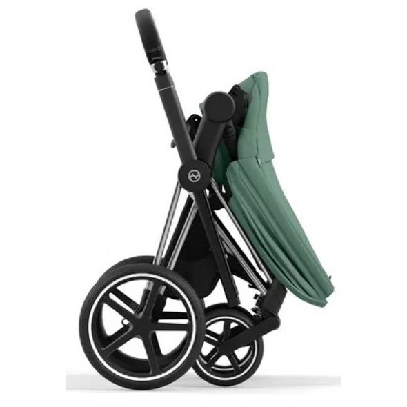 Купити Коляска дитяча 2 в 1 Cybex Priam Leaf Green шасі Chrome Black 51 600 грн недорого, дешево