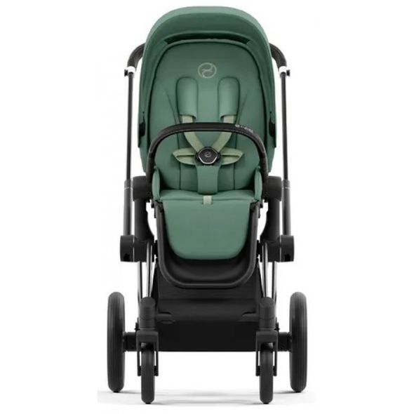 Купити Коляска дитяча 2 в 1 Cybex Priam Leaf Green шасі Chrome Black 51 600 грн недорого, дешево