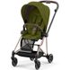 Купити Коляска дитяча 2 в 1 Cybex Mios Lux Khaki Green шасі Rose Gold 36 590 грн недорого