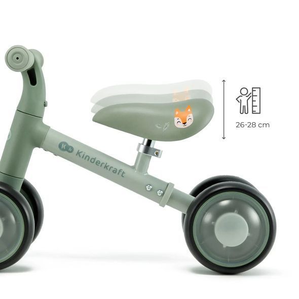 Купить Каталка-беговел Kinderkraft Cutie Flash Green 2 190 грн недорого