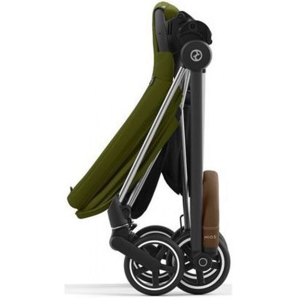 Купити Коляска дитяча 2 в 1 Cybex Mios Lux Khaki Green шасі Chrome Brown 35 790 грн недорого, дешево