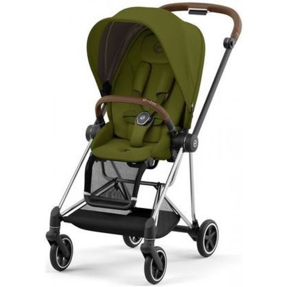 Купити Коляска дитяча 2 в 1 Cybex Mios Lux Khaki Green шасі Chrome Brown 35 790 грн недорого, дешево