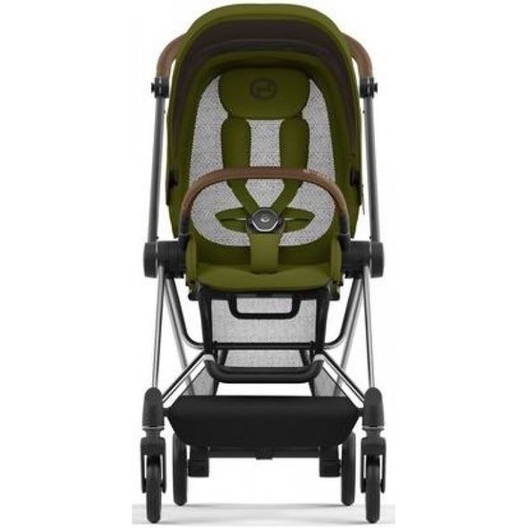 Купити Коляска дитяча 2 в 1 Cybex Mios Lux Khaki Green шасі Chrome Brown 35 790 грн недорого, дешево