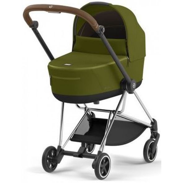 Купити Коляска дитяча 2 в 1 Cybex Mios Lux Khaki Green шасі Chrome Brown 35 790 грн недорого, дешево