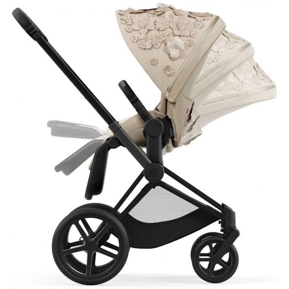 Купити Коляска дитяча 2 в 1 Cybex Priam Simply Flowers Beige шасі Matt Black 63 690 грн недорого, дешево