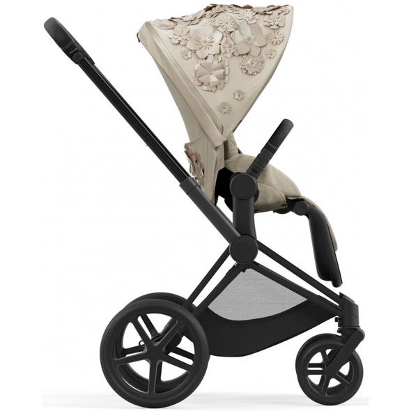 Купити Коляска дитяча 2 в 1 Cybex Priam Simply Flowers Beige шасі Matt Black 63 690 грн недорого, дешево