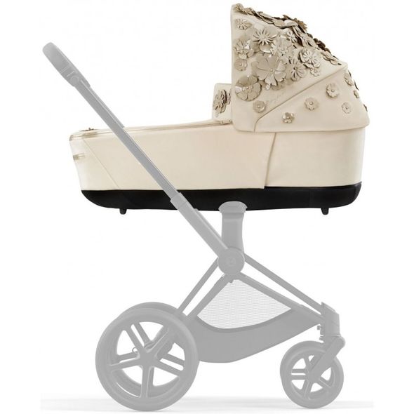 Купити Коляска дитяча 2 в 1 Cybex Priam Simply Flowers Beige шасі Matt Black 63 690 грн недорого, дешево