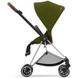 Купити Коляска дитяча 2 в 1 Cybex Mios Lux Khaki Green шасі Chrome Brown 35 790 грн недорого