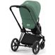 Купити Коляска дитяча 2 в 1 Cybex Priam Leaf Green шасі Matt Black 51 600 грн недорого