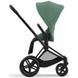 Купити Коляска дитяча 2 в 1 Cybex Priam Leaf Green шасі Matt Black 51 600 грн недорого