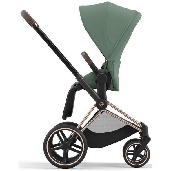 Купити Коляска дитяча 2 в 1 Cybex Priam Leaf Green шасі Rosegold 53 600 грн недорого, дешево