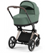Купить Коляска 2 в 1 Cybex Priam Leaf Green шасси Rosegold 57 600 грн недорого