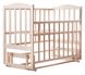 Купить Кровать Babyroom Зайчонок Z200 без лака (маятник) 1 355 грн недорого