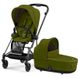 Купити Коляска дитяча 2 в 1 Cybex Mios Lux Khaki Green шасі Matt Black 35 690 грн недорого