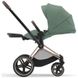 Купити Коляска дитяча 2 в 1 Cybex Priam Leaf Green шасі Rosegold 53 600 грн недорого