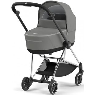 Купити Коляска дитяча 2 в 1 Cybex Mios Lux Mirage Grey шасі Chrome Black 37 090 грн недорого, дешево