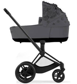 Купить Коляска 2 в 1 Cybex Priam Simply Flowers Grey шасси Matt Black 62 340 грн недорого