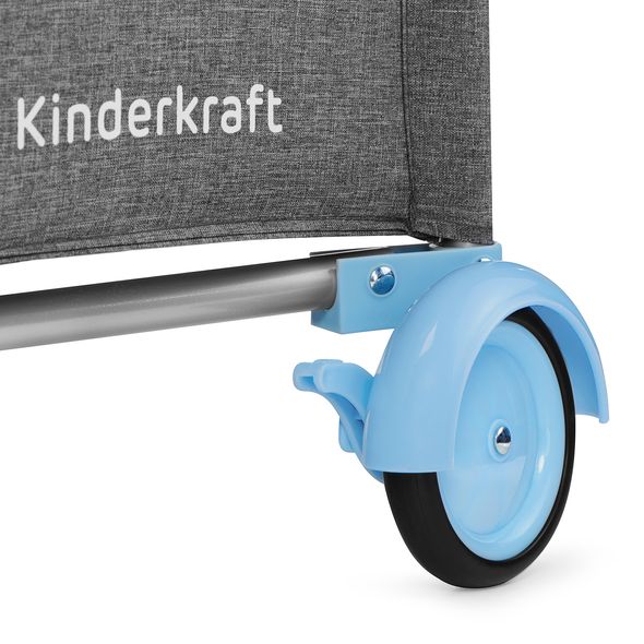 Купити Манеж дитячий с пеленатором Kinderkraft Joy Blue 5 390 грн недорого, дешево