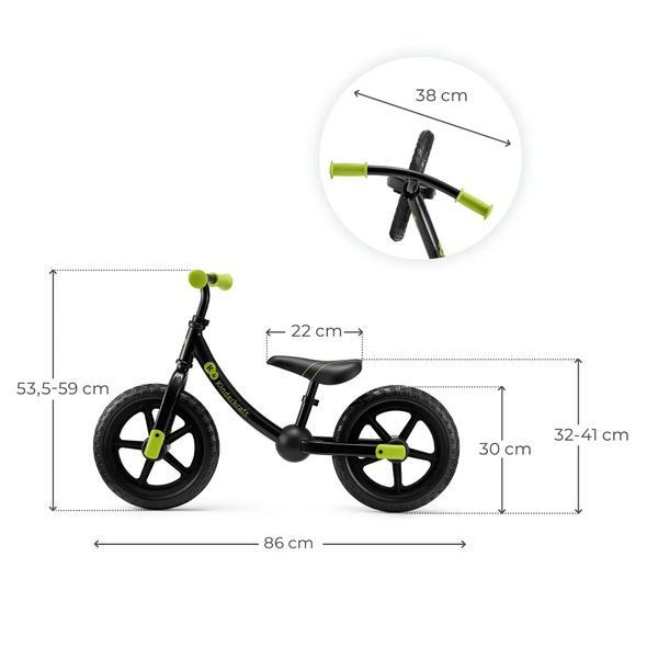 Купить Беговел Kinderkraft 2Way Next Off Road Black 2 390 грн недорого