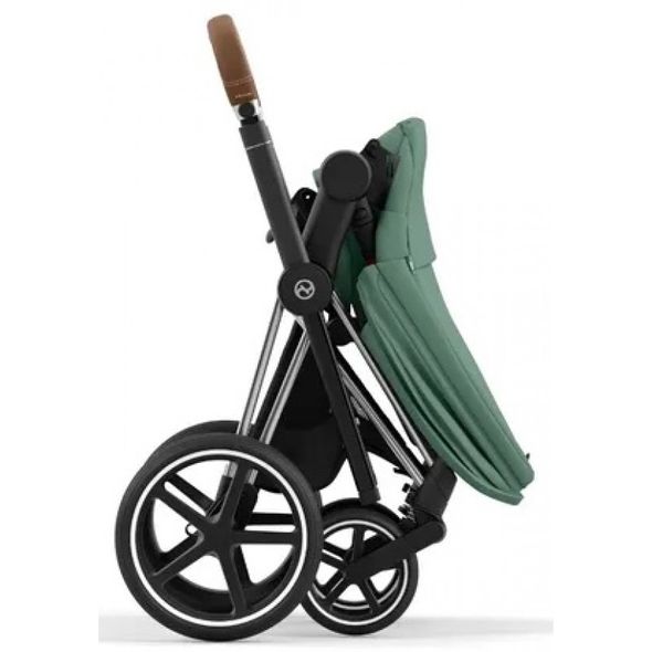 Купити Коляска дитяча 2 в 1 Cybex Priam Leaf Green шасі Chrome Brown 51 600 грн недорого, дешево