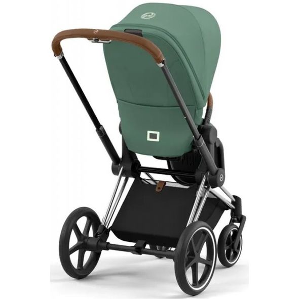 Купити Коляска дитяча 2 в 1 Cybex Priam Leaf Green шасі Chrome Brown 51 600 грн недорого, дешево