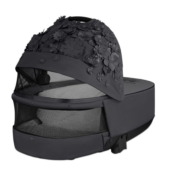 Купити Коляска дитяча 2 в 1 Cybex Priam Simply Flowers Grey шасі Matt Black 62 340 грн недорого, дешево