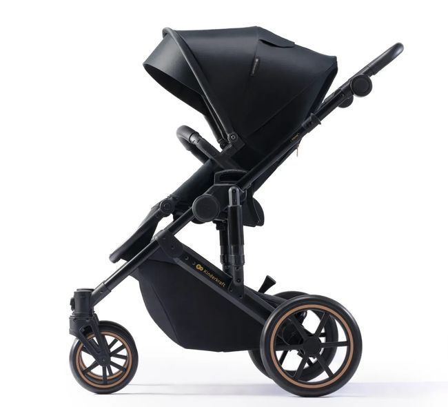 Купити Коляска дитяча 2 в 1 Kinderkraft Prime 2 Venezian Black 12 990 грн недорого, дешево