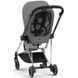 Купити Коляска дитяча 2 в 1 Cybex Mios Lux Mirage Grey шасі Chrome Black 37 090 грн недорого