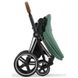 Купити Коляска дитяча 2 в 1 Cybex Priam Leaf Green шасі Chrome Brown 51 600 грн недорого