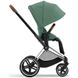 Купити Коляска дитяча 2 в 1 Cybex Priam Leaf Green шасі Chrome Brown 51 600 грн недорого