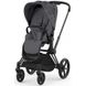 Купити Коляска дитяча 2 в 1 Cybex Priam Simply Flowers Grey шасі Matt Black 62 340 грн недорого