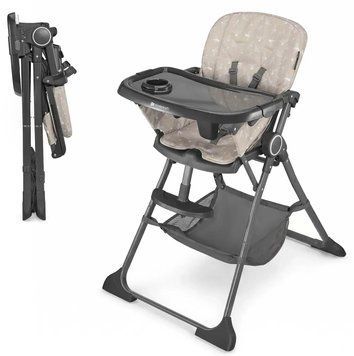 Купити Стільчик для годування Kinderkraft Foldee Birdy Beige 3 990 грн недорого, дешево