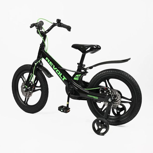 Купити Велосипед дитячий CORSO 16" Revolt RV-16766 (магнієва рама, дискові гальма, допоміжні колеса) 4 519 грн недорого, дешево