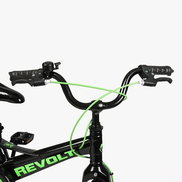 Купити Велосипед дитячий CORSO 16" Revolt RV-16766 (магнієва рама, дискові гальма, допоміжні колеса) 4 519 грн недорого, дешево