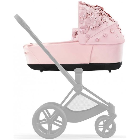 Купити Коляска дитяча 2 в 1 Cybex Priam Simply Flowers Pink шасі Matt Black 62 340 грн недорого, дешево