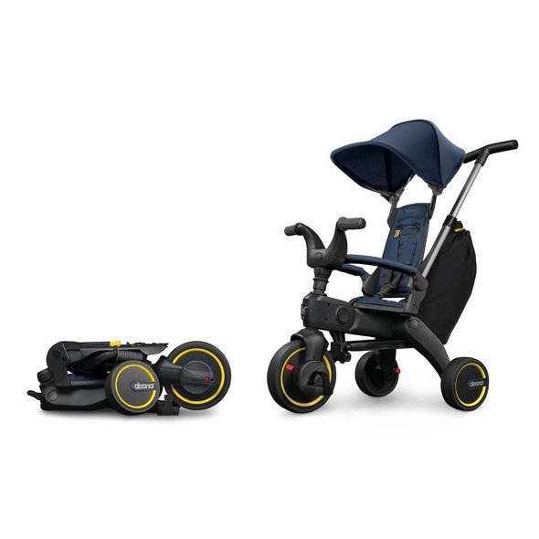 Купити Триколісний велосипед складний Doona Liki Trike S3 Deep Blue 12 200 грн недорого, дешево