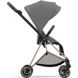 Купити Коляска дитяча 2 в 1 Cybex Mios Lux Mirage Grey шасі Rose Gold 41 500 грн недорого